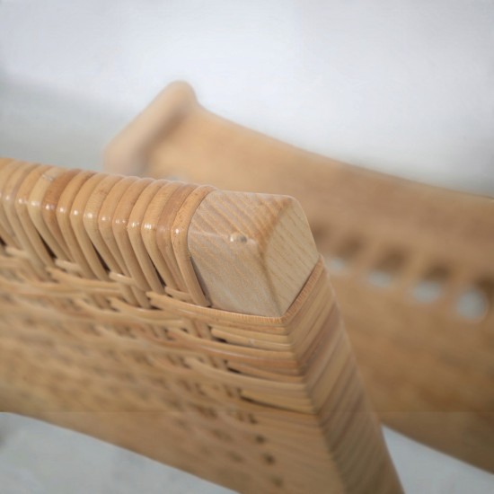 Hans Wegner PP512 stol i ask 2000'erne