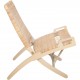 Hans Wegner PP512 stol i ask 2000'erne