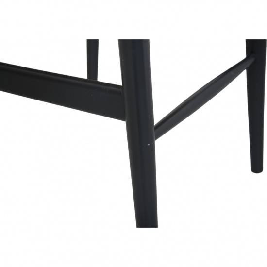 Sæt af 6 Hans Wegner Y-stole i sort lakeret bøg 2016