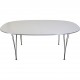Piet Hein Super ellipse spisebord 120x180-300 Cm 2003