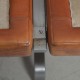 Poul Kjærholm PK31/2 sofa i patineret cognac læder 1970'erne