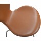 Sæt af 4 Arne Jacobsen Syver stole i cognac classic læder