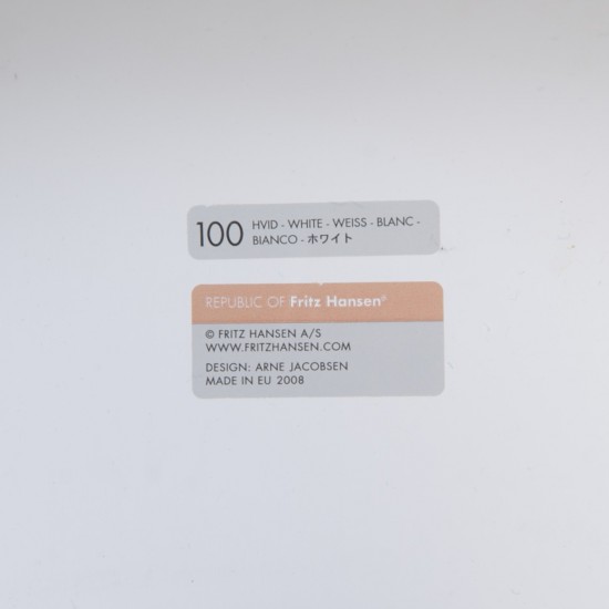 Arne Jacobsen hvid 3117 kontorstol 2008