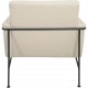 Arne Jacobsen 3301 Lufthavnsstol i beige stof 1970'erne