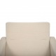 Arne Jacobsen 3301 Lufthavnsstol i beige stof 1970'erne