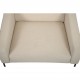 Arne Jacobsen 3301 Lufthavnsstol i beige stof 1970'erne