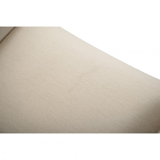 Arne Jacobsen 3301 Lufthavnsstol i beige stof 1970'erne