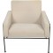 Arne Jacobsen 3301 Lufthavnsstol i beige stof 1970'erne