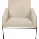 Arne Jacobsen 3301 Lufthavnsstol i beige stof 1970'erne