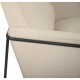 Arne Jacobsen 3301 Lufthavnsstol i beige stof 1970'erne