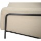 Arne Jacobsen 3301 Lufthavnsstol i beige stof 1970'erne