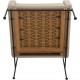 Arne Jacobsen 3301 Lufthavnsstol i beige stof 1970'erne
