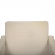 Arne Jacobsen 3301 Lufthavnsstol i beige stof 1970'erne