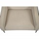 Arne Jacobsen 3301 Lufthavnsstol i beige stof 1970'erne
