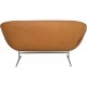 Arne Jacobsen Svane sofa i cognac anilin læder 2001