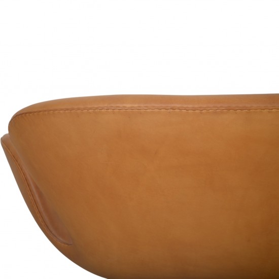 Arne Jacobsen Svane sofa i cognac anilin læder 2001
