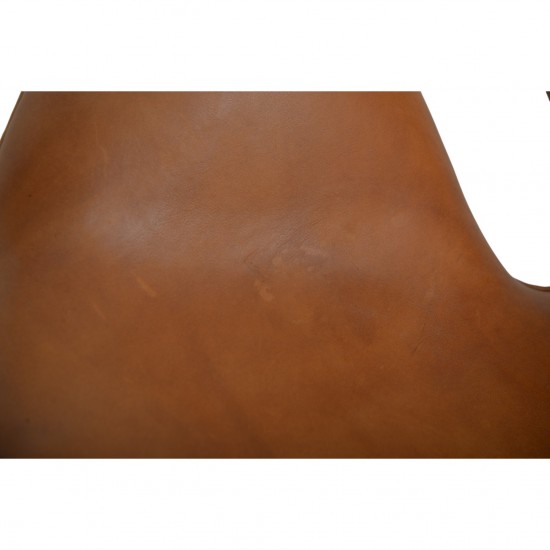 Arne Jacobsen Svane sofa i cognac anilin læder 2001