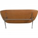 Arne Jacobsen Svane sofa i cognac anilin læder 2001