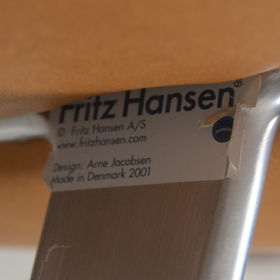 Arne Jacobsen Svane sofa i cognac anilin læder 2001
