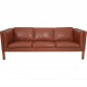 Børge Mogensen 2333 3-personers sofa i cognac læder 1998