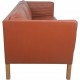 Børge Mogensen 2333 3-personers sofa i cognac læder 1998