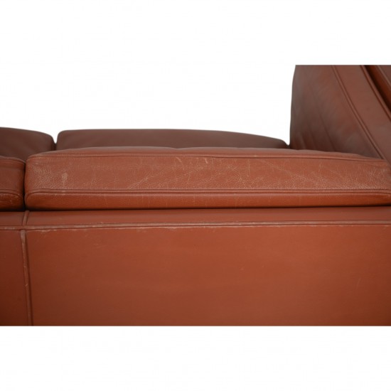 Børge Mogensen 2333 3-personers sofa i cognac læder 1998
