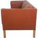 Børge Mogensen 2333 3-personers sofa i cognac læder 1998