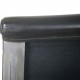 Charles Eames Ea109 stol i sort læder 2007