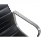 Charles Eames Ea109 stol i sort læder 2007