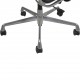 Charles Eames EA219 kontorstol i sort læder 2007