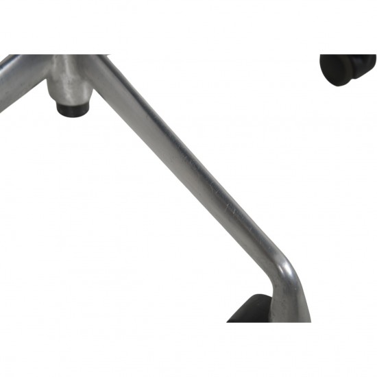 Charles Eames EA219 kontorstol i sort læder 2007