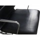 Charles Eames EA219 kontorstol i sort læder 2007