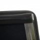 Charles Eames EA219 kontorstol i sort læder 2007