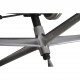 Charles Eames EA219 kontorstol i sort læder 2007