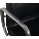 Charles Eames EA219 kontorstol i sort læder 2007