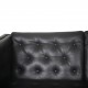 Erik Jørgensen EJ315 2-personers sofa i sort læder 2000'erne