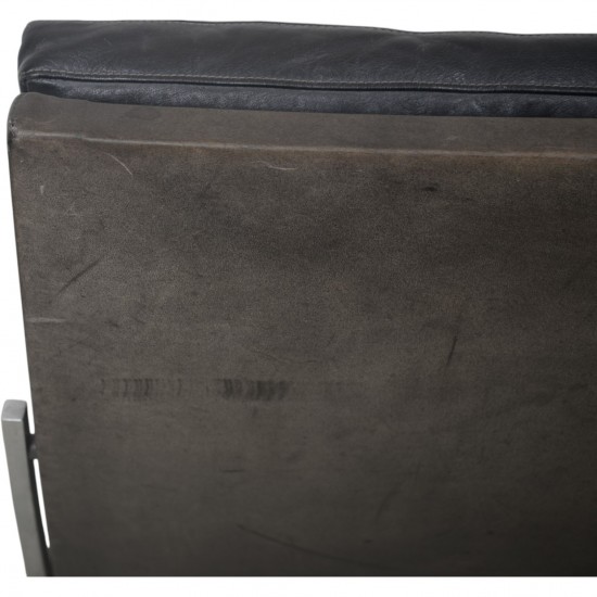 Fabricius & Kastholm BO561 lounge chair in black leather 1980s