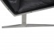 Fabricius & Kastholm BO561 lounge chair in black leather 1980s