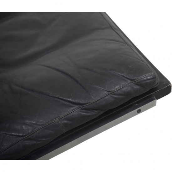 Fabricius & Kastholm BO561 lounge chair in black leather 1980s