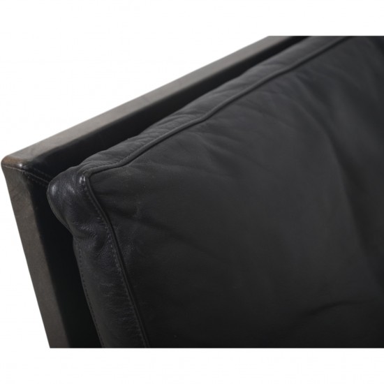 Fabricius & Kastholm BO561 lounge chair in black leather 1980s