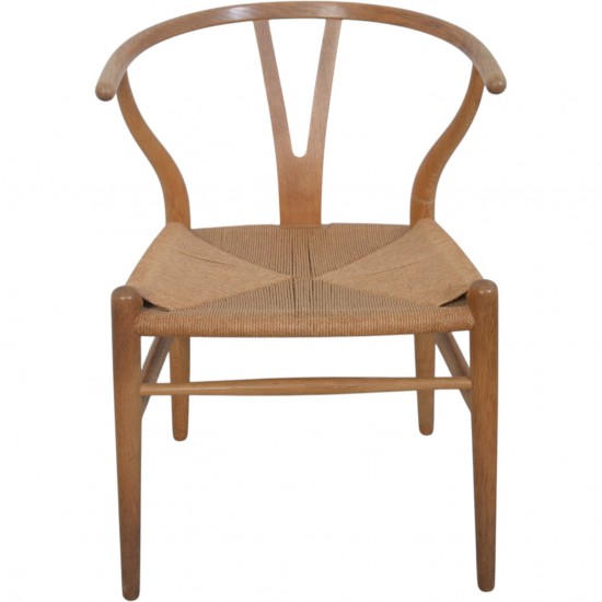 Sæt af to Hans Wegner CH24 Y-stole i eg 1970'erne