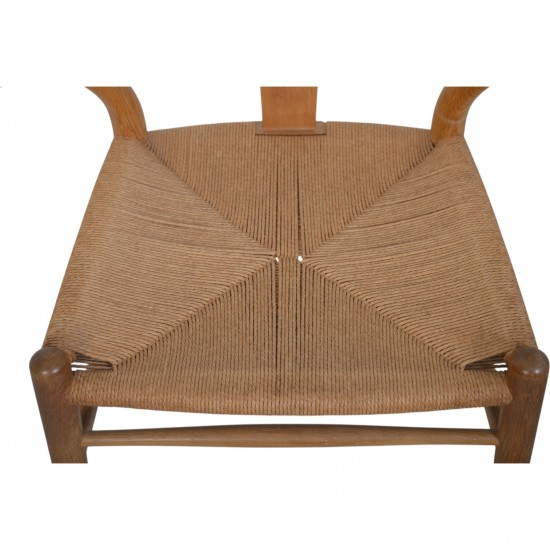 Sæt af to Hans Wegner CH24 Y-stole i eg 1970'erne