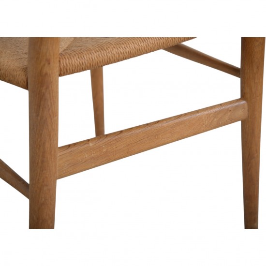 Sæt af to Hans Wegner CH24 Y-stole i eg 1970'erne