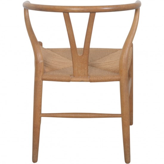 Sæt af to Hans Wegner CH24 Y-stole i eg 1970'erne