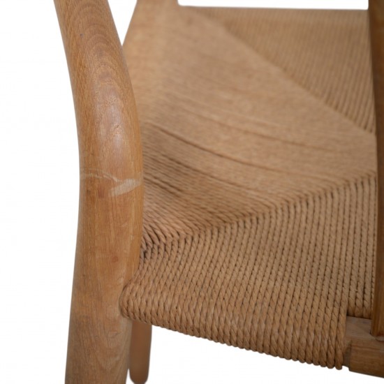 Sæt af to Hans Wegner CH24 Y-stole i eg 1970'erne