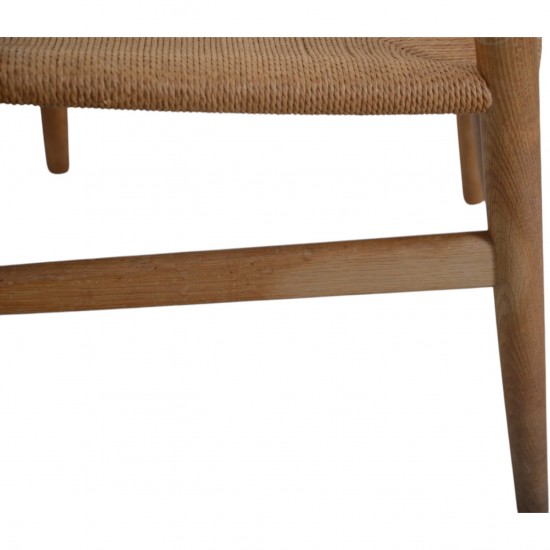 Sæt af to Hans Wegner CH24 Y-stole i eg 1970'erne