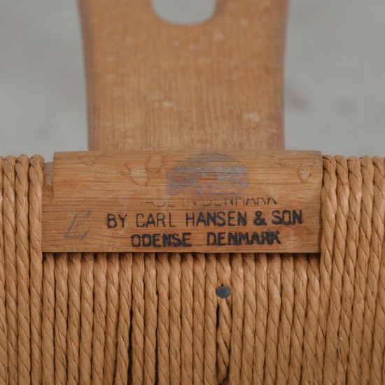 Sæt af to Hans Wegner CH24 Y-stole i eg 1970'erne