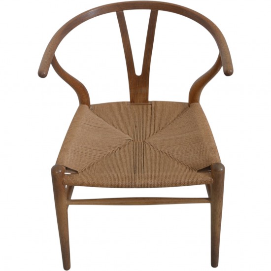 Sæt af to Hans Wegner CH24 Y-stole i eg 1970'erne