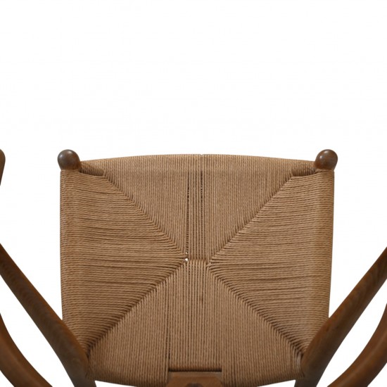 Sæt af to Hans Wegner CH24 Y-stole i eg 1970'erne