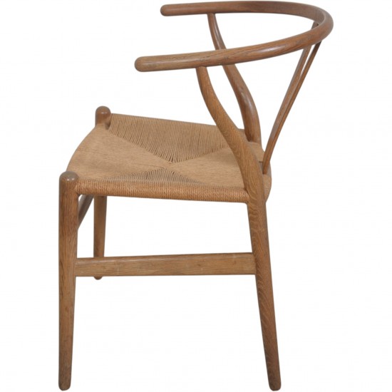 Sæt af to Hans Wegner CH24 Y-stole i eg 1970'erne